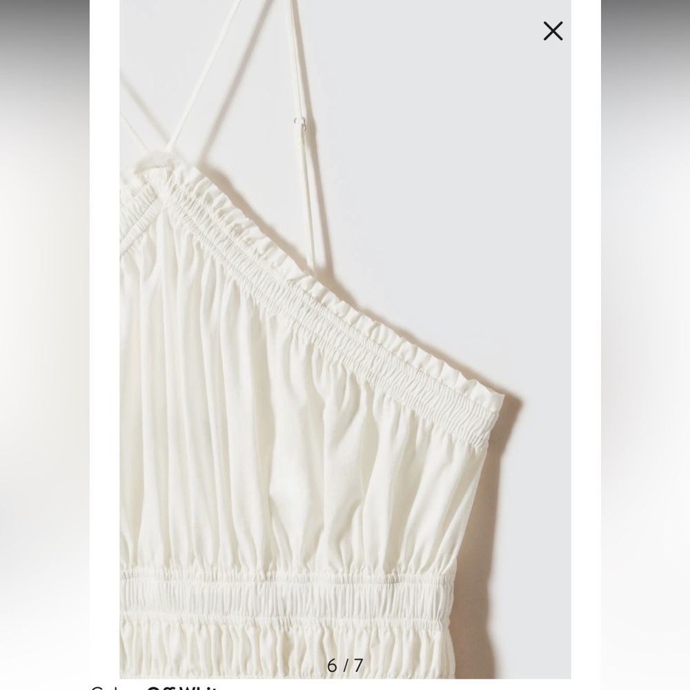 NWT Mango White Dress color is off white - Picture 5 of 10